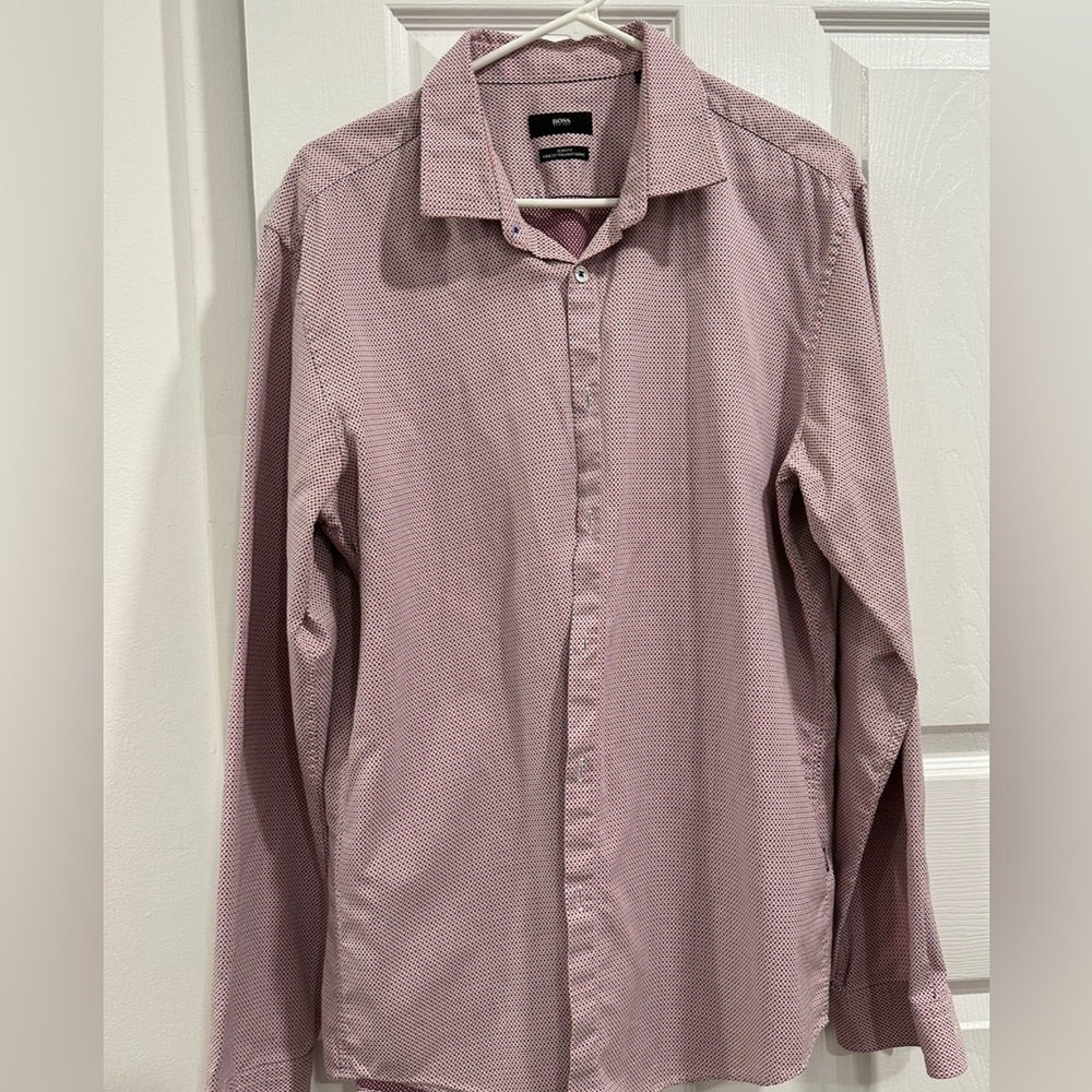Hugo Boss Men’s Slim Fit Button-up Shirt